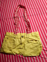 Jeans-Tasche 1 gelb